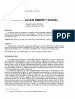 Derecho Natural Medieval