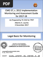 CMO 37 Monitoring Guide For HEI-2018