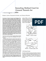 New Austrian Method Used Design of Soft-Ground Tunnels For Washington Metro