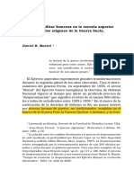 La Influencia Militar Francesa en Argentina