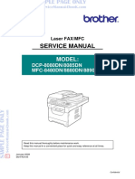 Brother DCP 8080dn 8085dn MFC 8480dn 8880dn 8890dw Service Manual Free