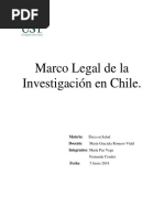 Marco Legal de La Investigacion