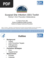 Surgical Site Infection (SSI) Toolkit: Activity C: ELC Prevention Collaboratives