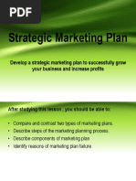 Strategic Marketing Plan: Develop A Strategic Marketing Plan To Successfully Grow Your Business and Increase Profits