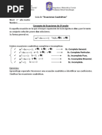 Guia Ecuacion Cuadratica Terceromedio