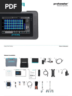 Profometer Operating Instructions Spanish High