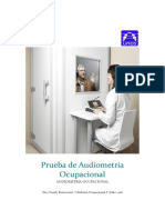 Prueba de Audiometría Ocupacional