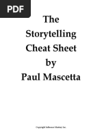 The Storytelling Cheat Sheet