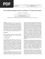 EffectofBiodieselblendingonemissionsandefficiencyinastationarydieselengine PDF