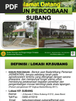 Profil Kp. Subang 2018