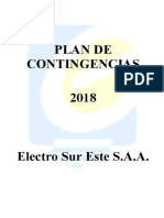 Plan de Contingencias ELSE 2018