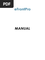 Original Efrontpro Manual v0 5 PDF