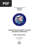 Enhanced Security Guard Training Program