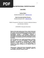 FILANTRO - DESIGN INSTRUCIONAL CONTEXTUALIZADO - Artigo PDF