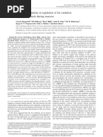 Malonyl-Coa and Carnitine in Regulation of Fat Oxidation in Human Skeletal Muscle During Exercise