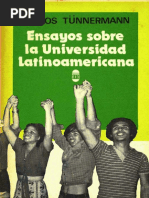 Ensayos Sobre La Universidad Latinoamericana