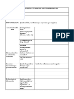 Bitacora de Busqueda y Evaluacion Del Sitio Web Constado