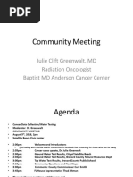 Community Meeting On Water Testing For Cancer Agents in Brevard County