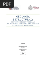 Informe de La Franja Maricunga y Relacion Mineralogica Con Yacimiento Refugio