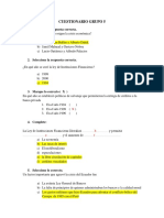 Cuestionario Crisis Financiera 