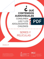 Qué Contenidos Audiovisuales Consumen Las y Los Adolescentes Chilenos