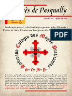 Revista Martinès de Pasqually - Primeira Edição