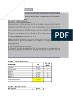 Flujo de Caja de Un Proyecto Ejemplo