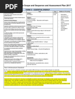 Year 6 Science Unit Plan Essential Energy Term 3 2017 Updated