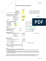 Polystorm Uplift / Buoyancy Check - Based On Eurocode 7: PR - Expo Link - Sample Flotation Check