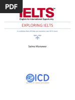 Exploring Ielts: Saima Munawar