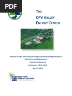 The CPV Valley Energy Center - 2013 RFP