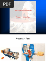 BHEL FANS - Best Operation Practices