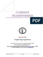 Current Transformer: Engineering Department