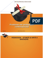 Probleme Ale Pedagogiei Contemporane