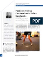 Plyometric Training Considerations To Reduce Knee.18 PDF