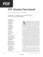 Duration Times Spread