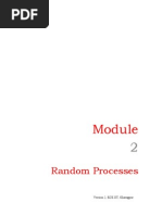 Random Processes: Version 2, ECE IIT, Kharagpur