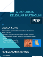 Kista Dan Abses Kelenjar Bartholini