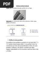 Perfiles Estructurales