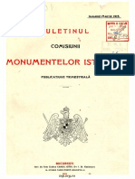 Buletinul Comisiunii Monumentelor Istorice 1915 Anul VIII