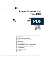 Printer/Scanner Unit Type 2075