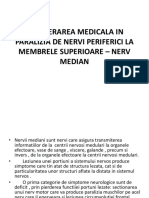 Recuperarea Medicala in Paralizia de Nervi Periferici 