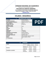 Silabo Bioquímica 2018 I