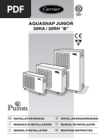 Installation Manual Carrier 30RA PDF