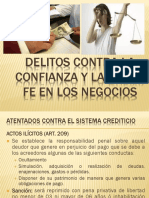 Delitos Contra La Confianza y La Buena Fe