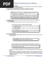 8 - Pruebas de Hipótesis Con Base en Una Sola Muestra PDF