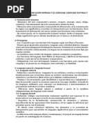 TEMA 3. La Comunicación Humana y El Lenguaje. Lenguaje Natural y Lenguaje Formal