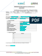 Anexo 11 Formato de Acta de Conformidad de LA COMUNIDAD