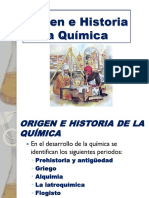 1 Origen e Historia de La Química