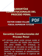 Garantías Constitucionales Del Proceso Penal